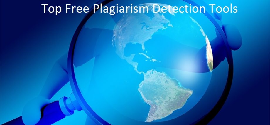 free plagiarism detection tools
