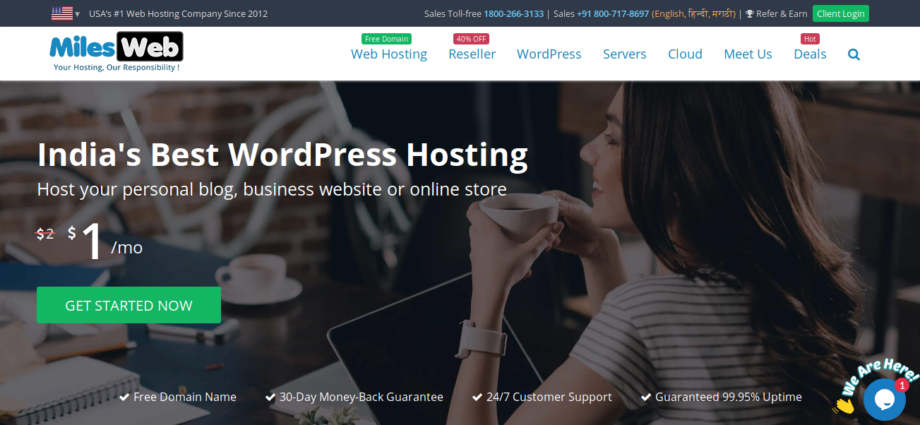 MilesWeb WordPress Hosting